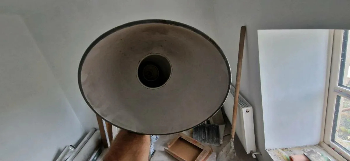 6 Antique commercial lamp shades. Ideal for LED up - Image 2