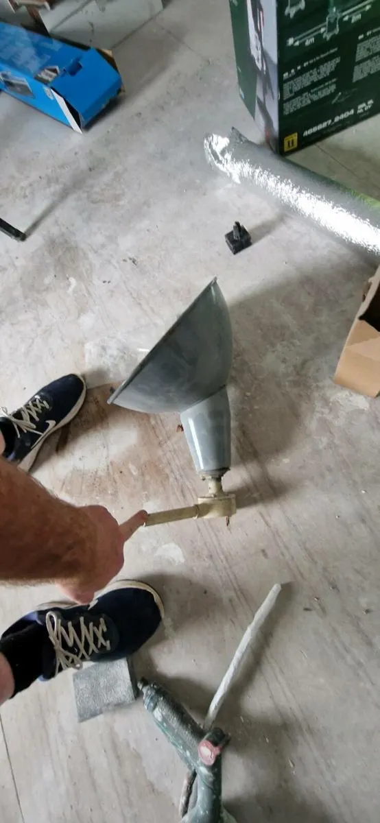 6 Antique commercial lamp shades. Ideal for LED up - Image 3