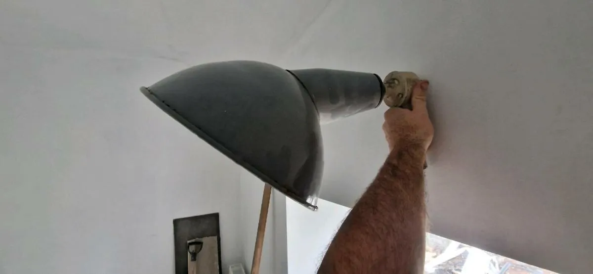 6 Antique commercial lamp shades. Ideal for LED up - Image 4