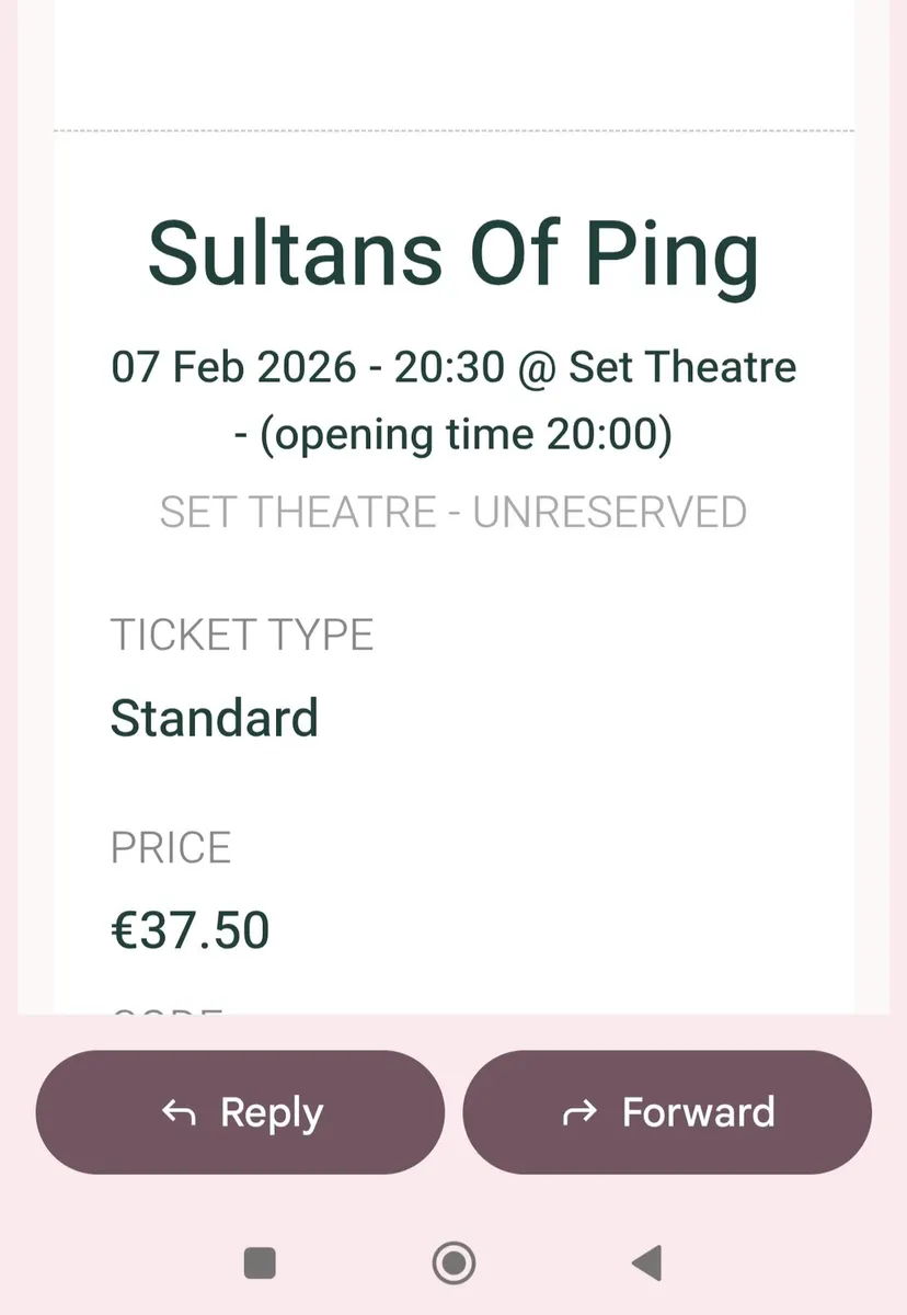 Sultans of Ping, Kilkenny