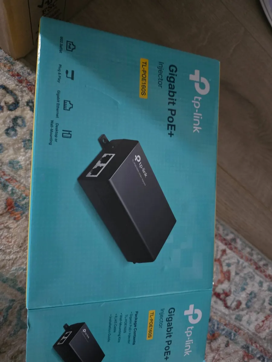 TP-Link Gigabit POE+ Adaptor TL-POE160S - Image 1