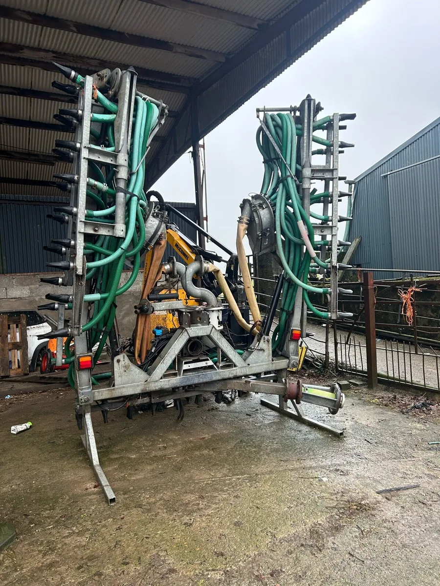 2018 Aquip 12m dribble bar , slurrykat fittings - Image 1