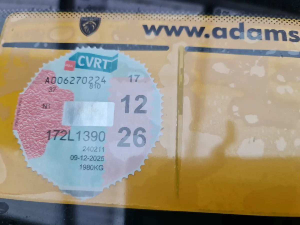 dec 2017 peugeot partner 3 seats side door tested - Image 2