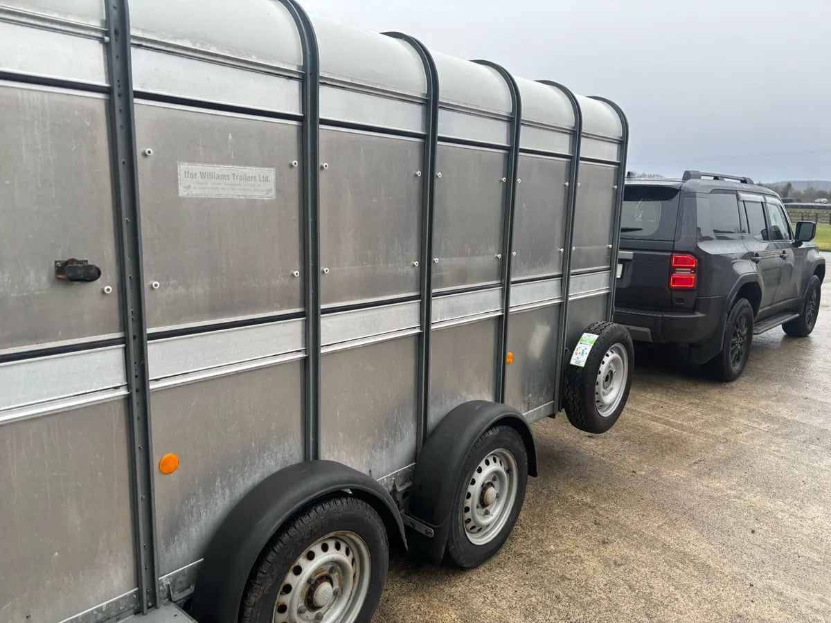 Ifor Williams 12x5 Livestock Trailer As New - Image 2