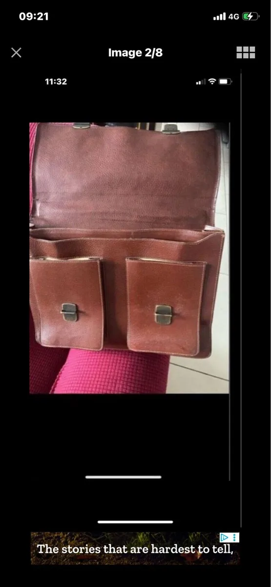 Leather Laptop Vag/ Briefcase/ Satchel - Image 3