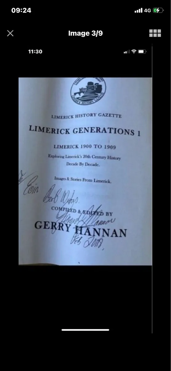 Signed Limerick Generations 1900-1909 - Image 2