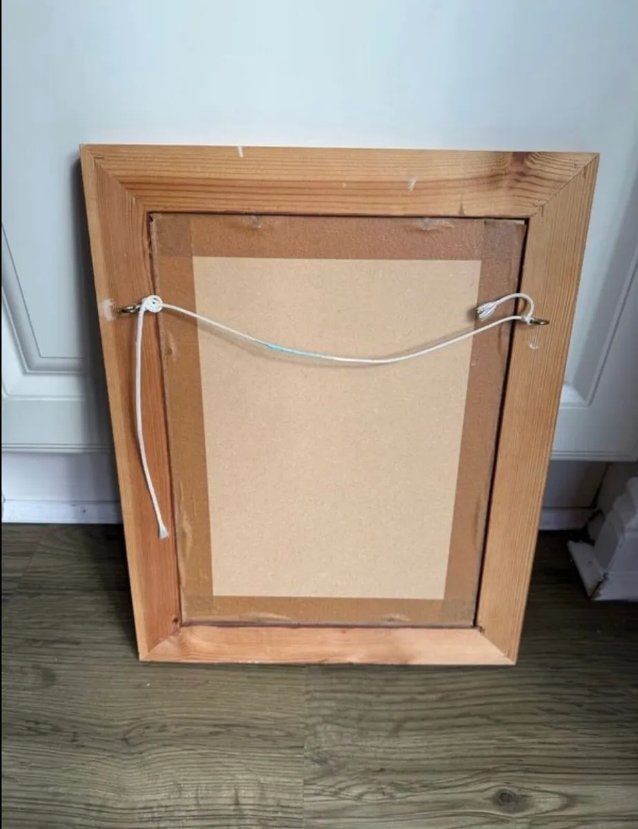 Wooden mirror in very good condition - Image 2