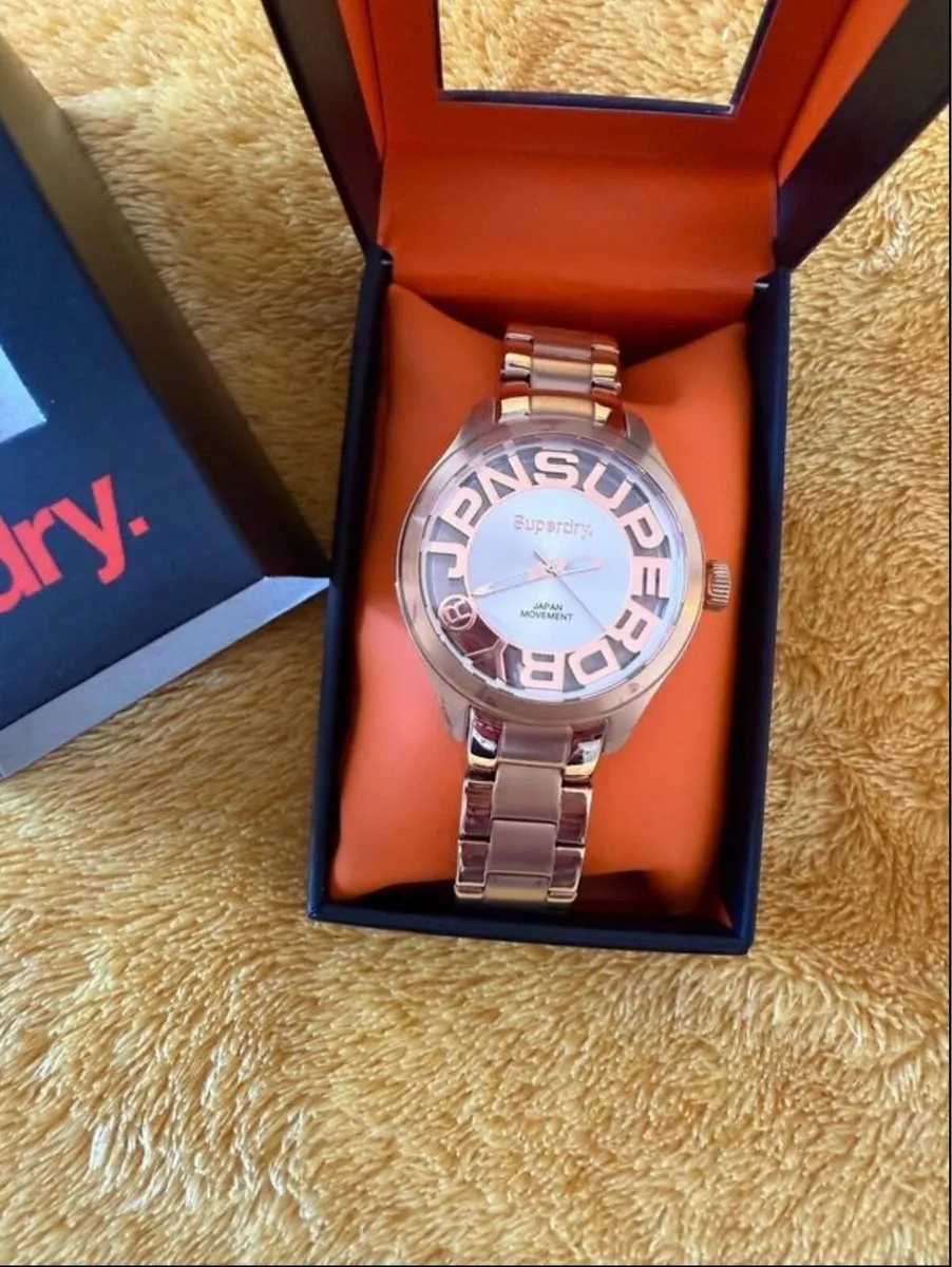 Brand new Superdry unisex rose gold watch - Image 3