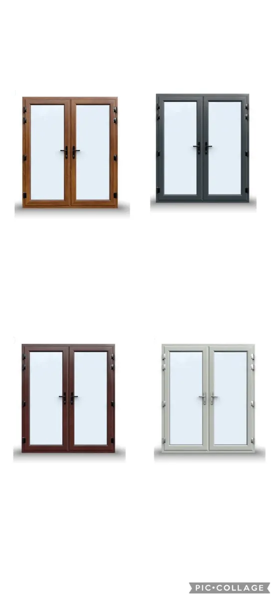 HIGH QUALITY BRAND NEW FRENCH DOUBLE DOORS