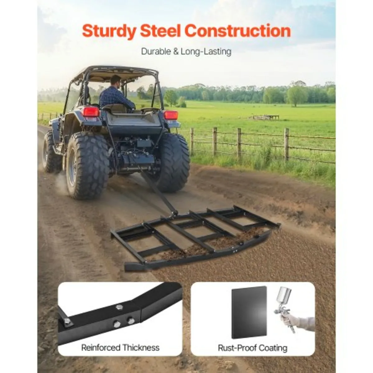 Drag Harrow, 84" Width Tow Behind Drag Harrow, Q23 - Image 2