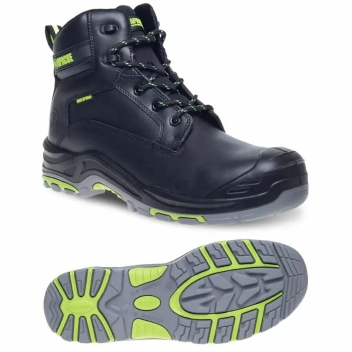 Apache ATS DAKOTA Safety Boot Black - Image 2