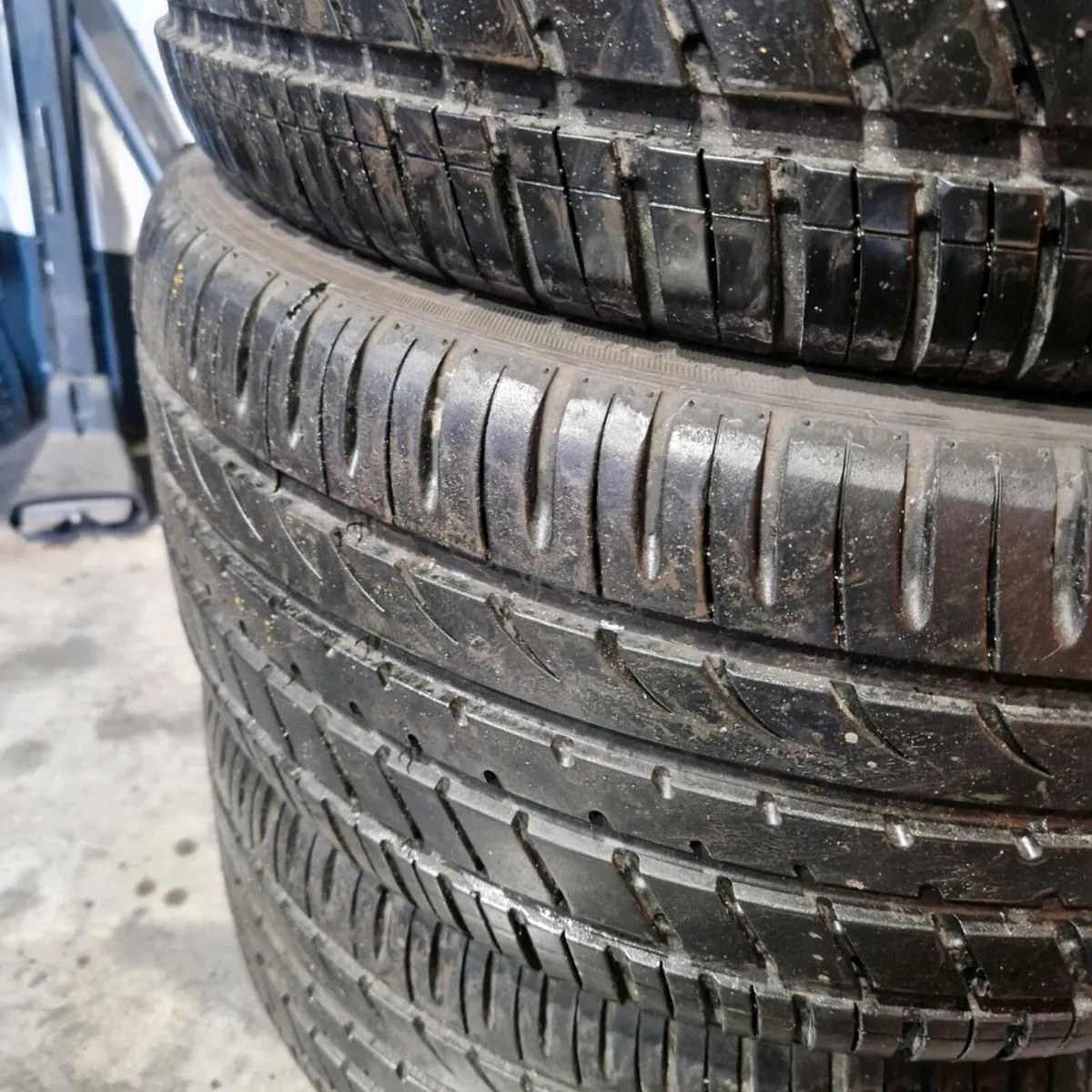 18" Audi alloy wheels and tyres - Image 3