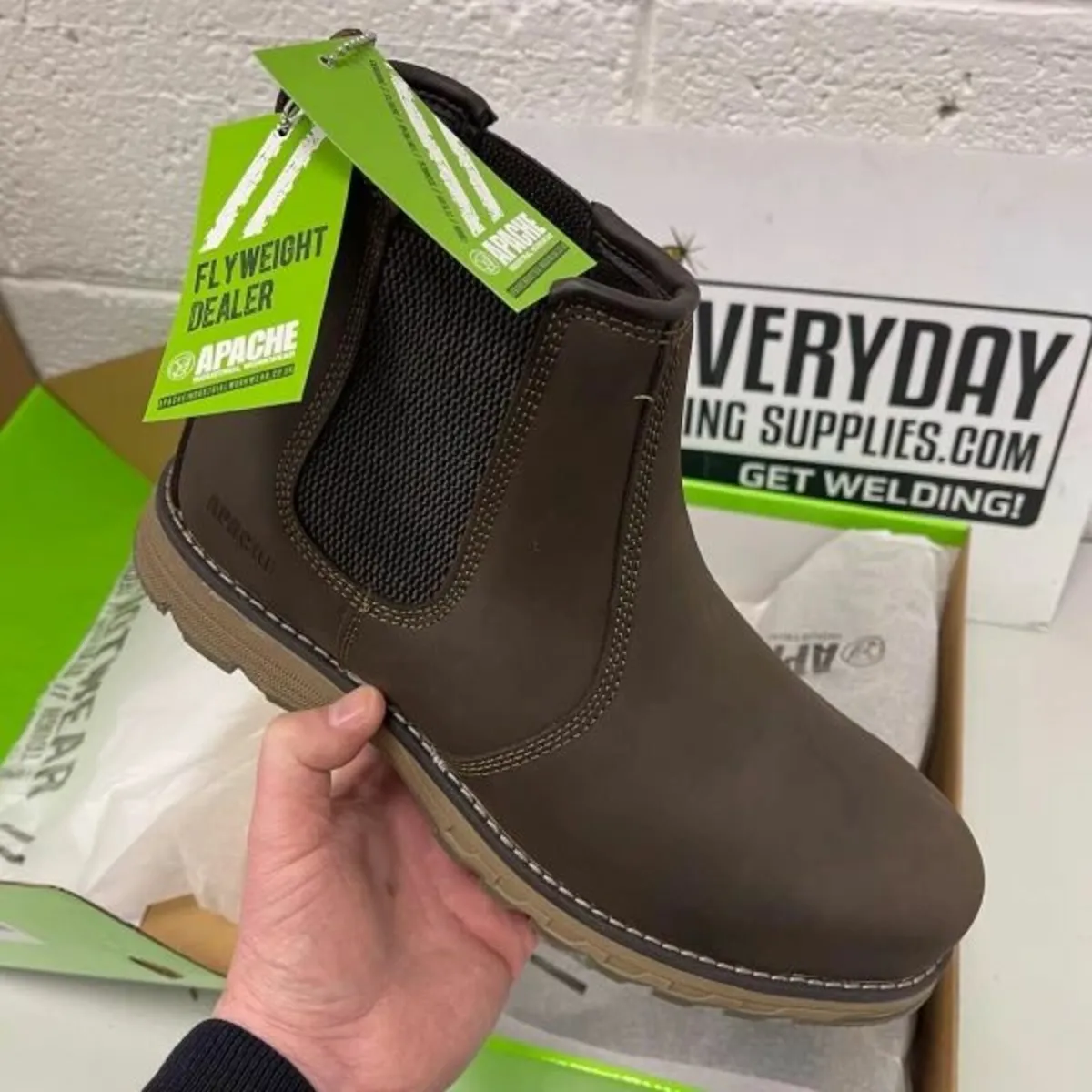 Apache FLYWEIGHT Brown Safety Boot Dealer - Image 1