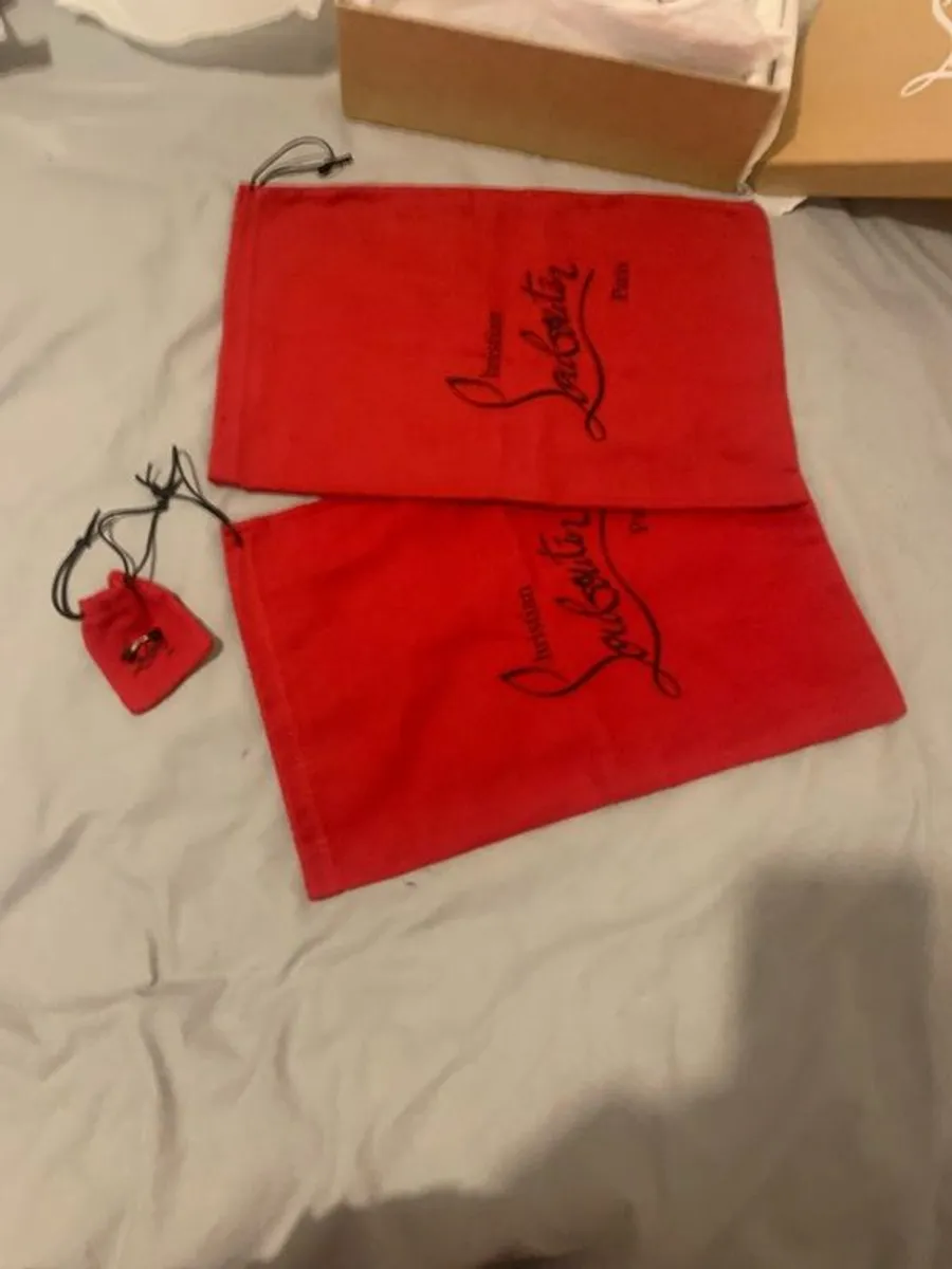 Pair of Christian Louboutin black heels - Kate 100 - Image 4