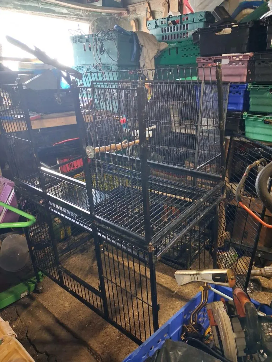 LARGE  PARROT CAGES X 2 - Image 4