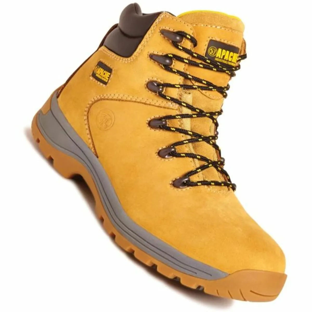 Apache Nubuck Water Resistant Safety Hiker Boot - Image 1