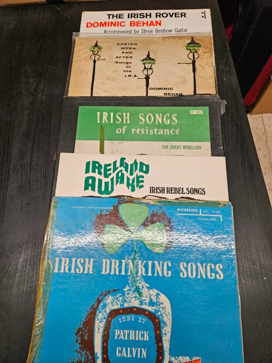 Vinyl records - Irish Rebel Songs