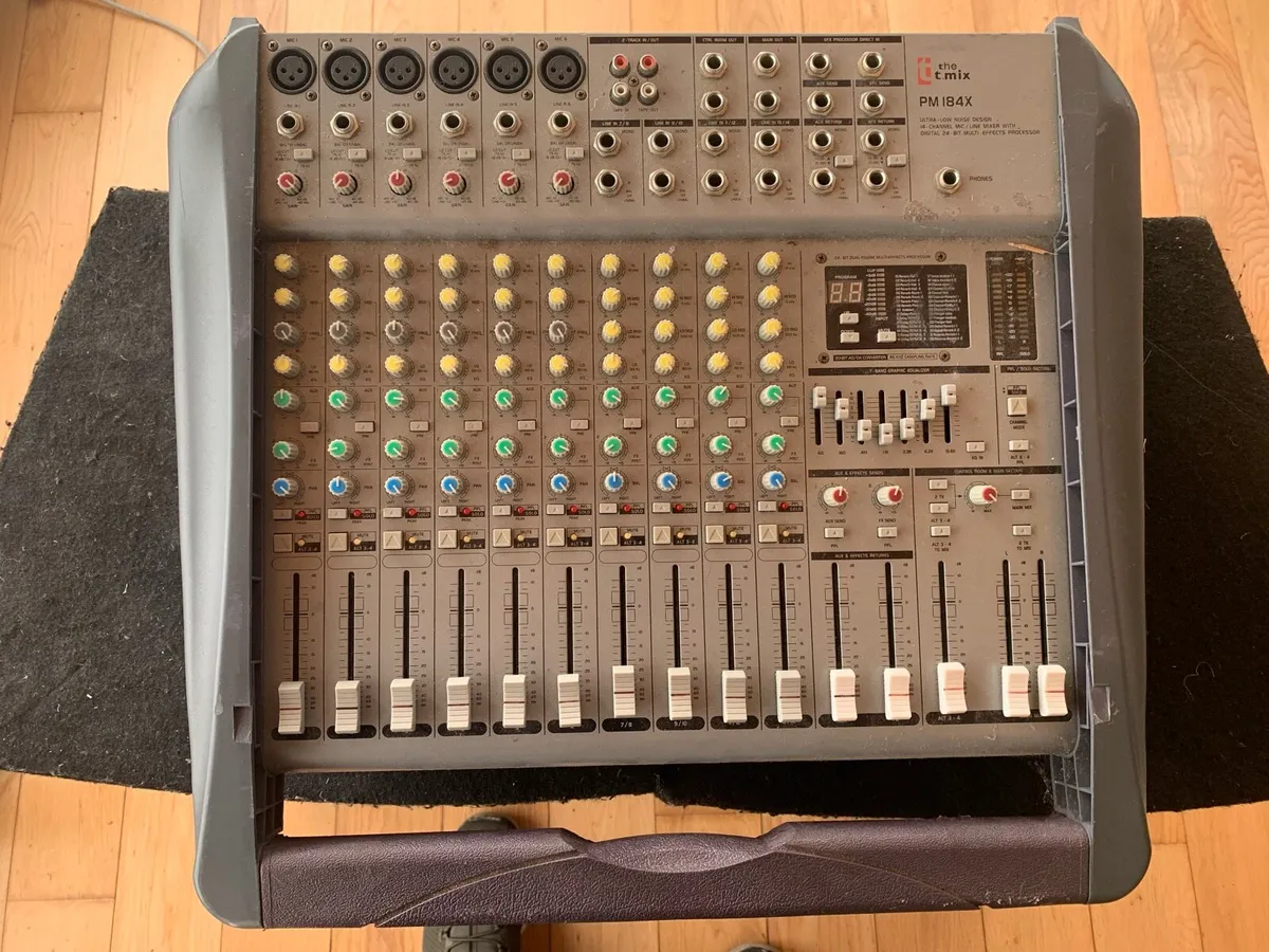 Peavy PRO 15 speakers with Powered Mixing Desk - Image 2