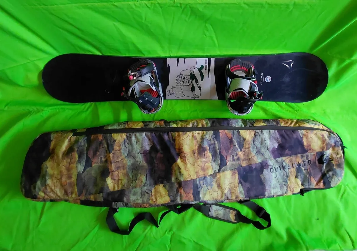 Snowboard  Bindings Excellent Condition Quick Sale - Image 1