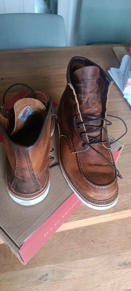 Red wing boots 1907 - Image 1