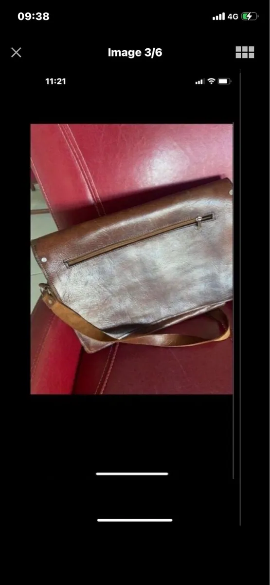 Quality Leather Satchel/ Laptop Bag - Image 1