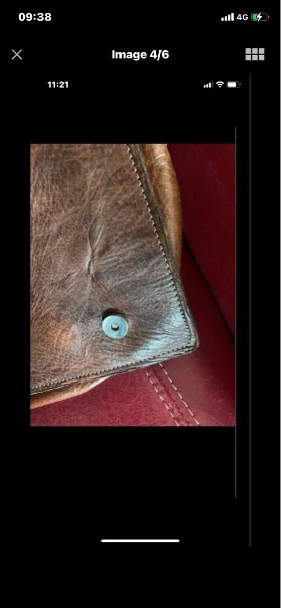 Quality Leather Satchel/ Laptop Bag - Image 4