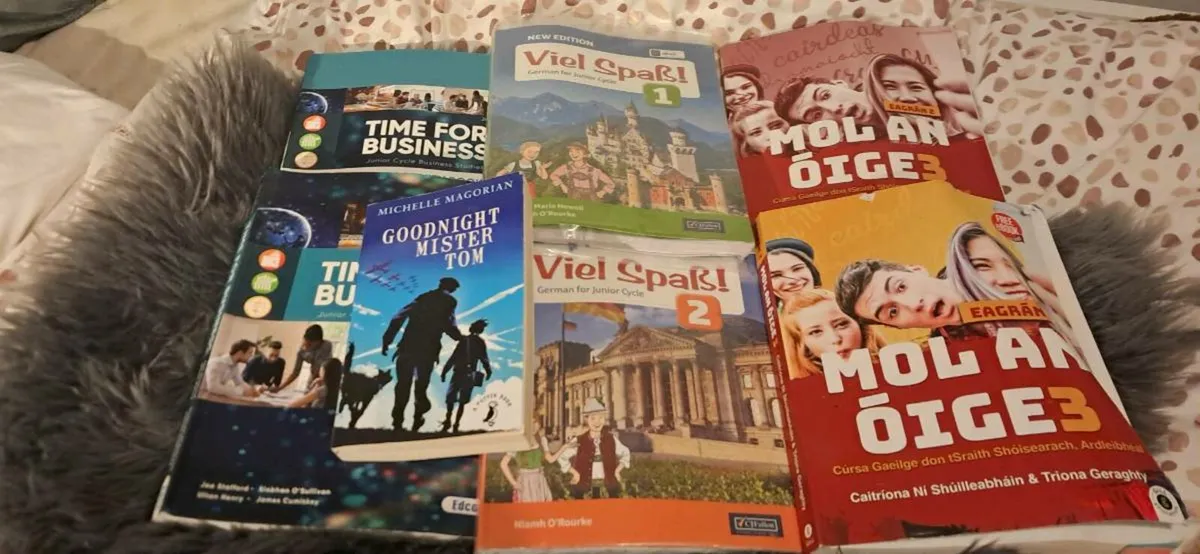 Junior Cycle Text Books: Business, German and  Iri