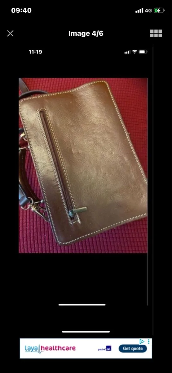 Leather Shoulder Bag - Image 2