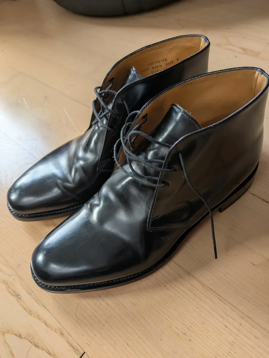Loake leather boots - Image 1