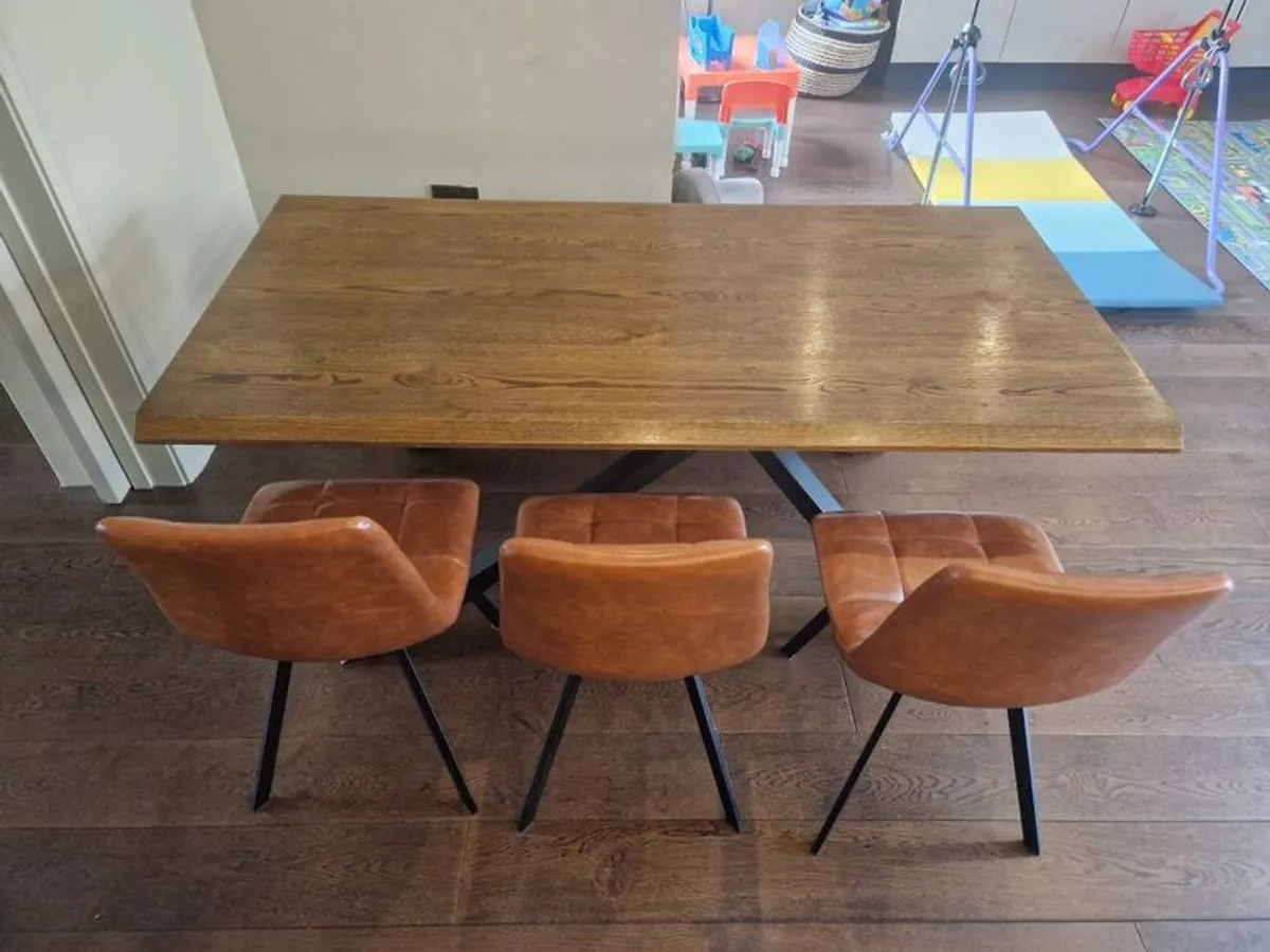 Kitchen Table & Dining Bench - Image 2