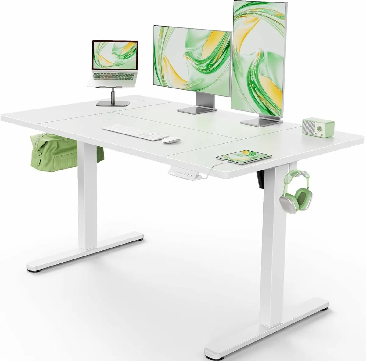 Electric Standing Desk with USB-A Charging Port - Image 1