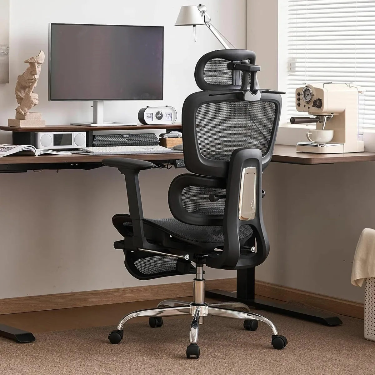 Ergonomic Office Chair with Footrest 5-Level - Image 2