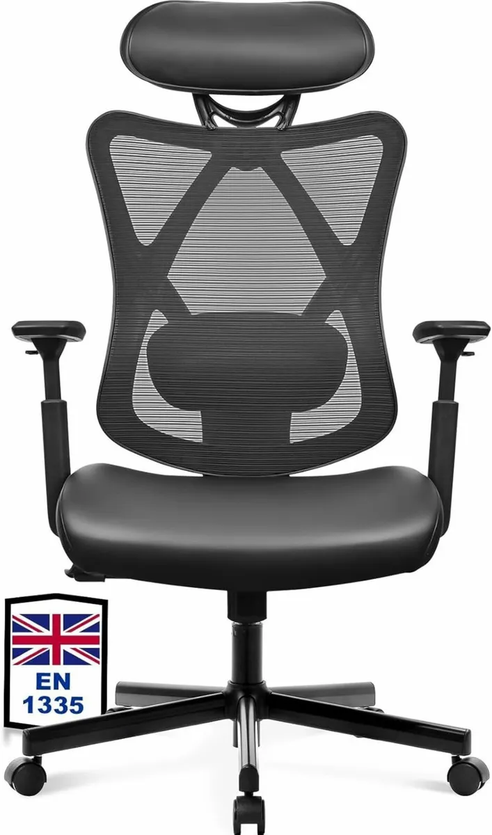Ergonomic Office Chair with Adjustable Lumbar - Image 1