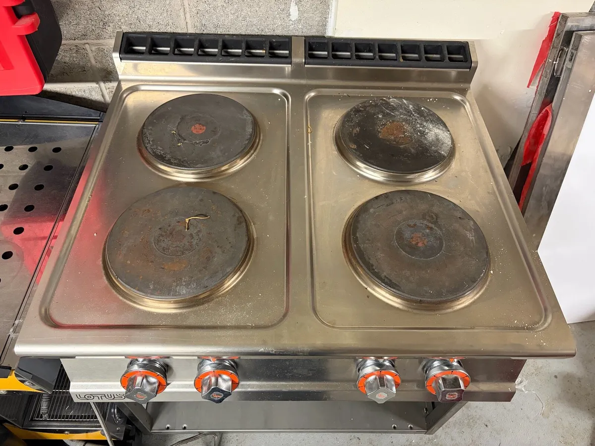 Lotus Commercial 4-Plate Electric Cooker / Range - Image 2