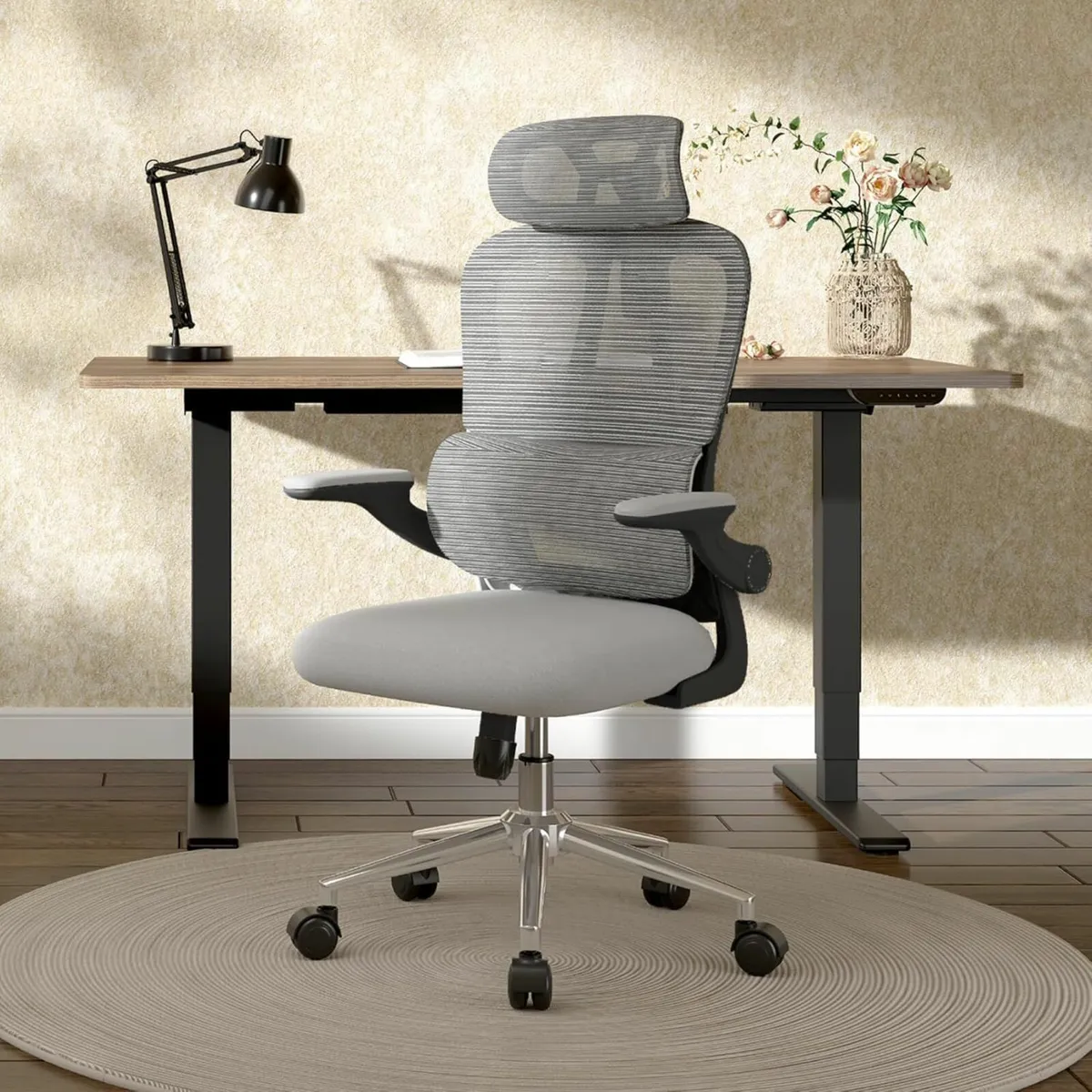 Ergonomic Office Chair with Adjustable Split - Image 1