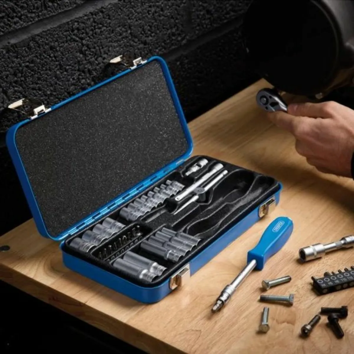 Draper Metric Socket Set in Metal Case - Image 4