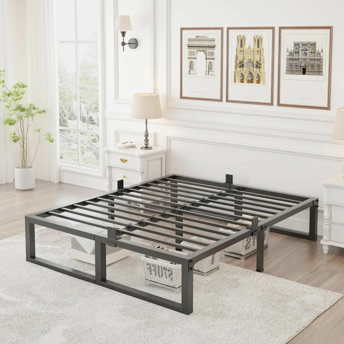 Super King Bed Frame 180x200 cm - 36cm Height - Image 2