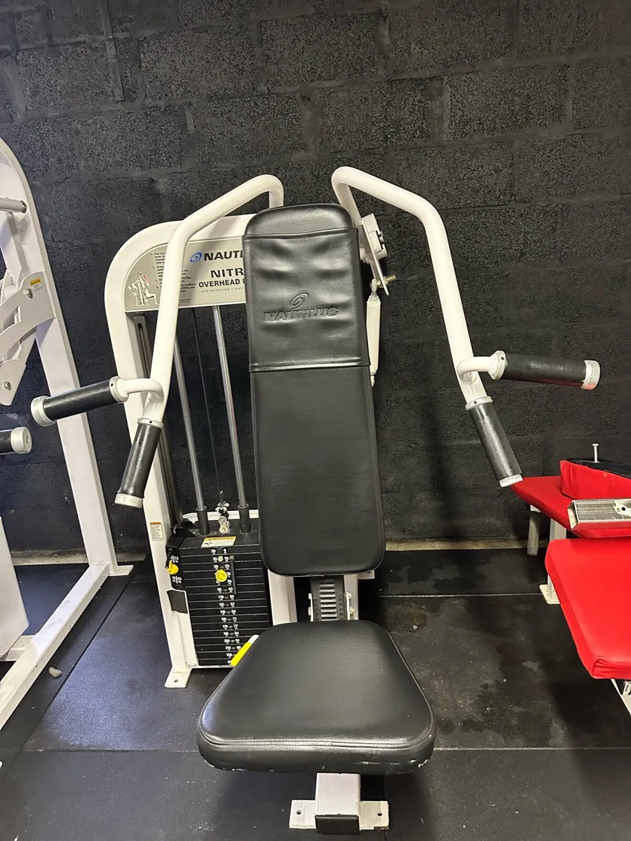 Nautilus Nitro Overhead Press