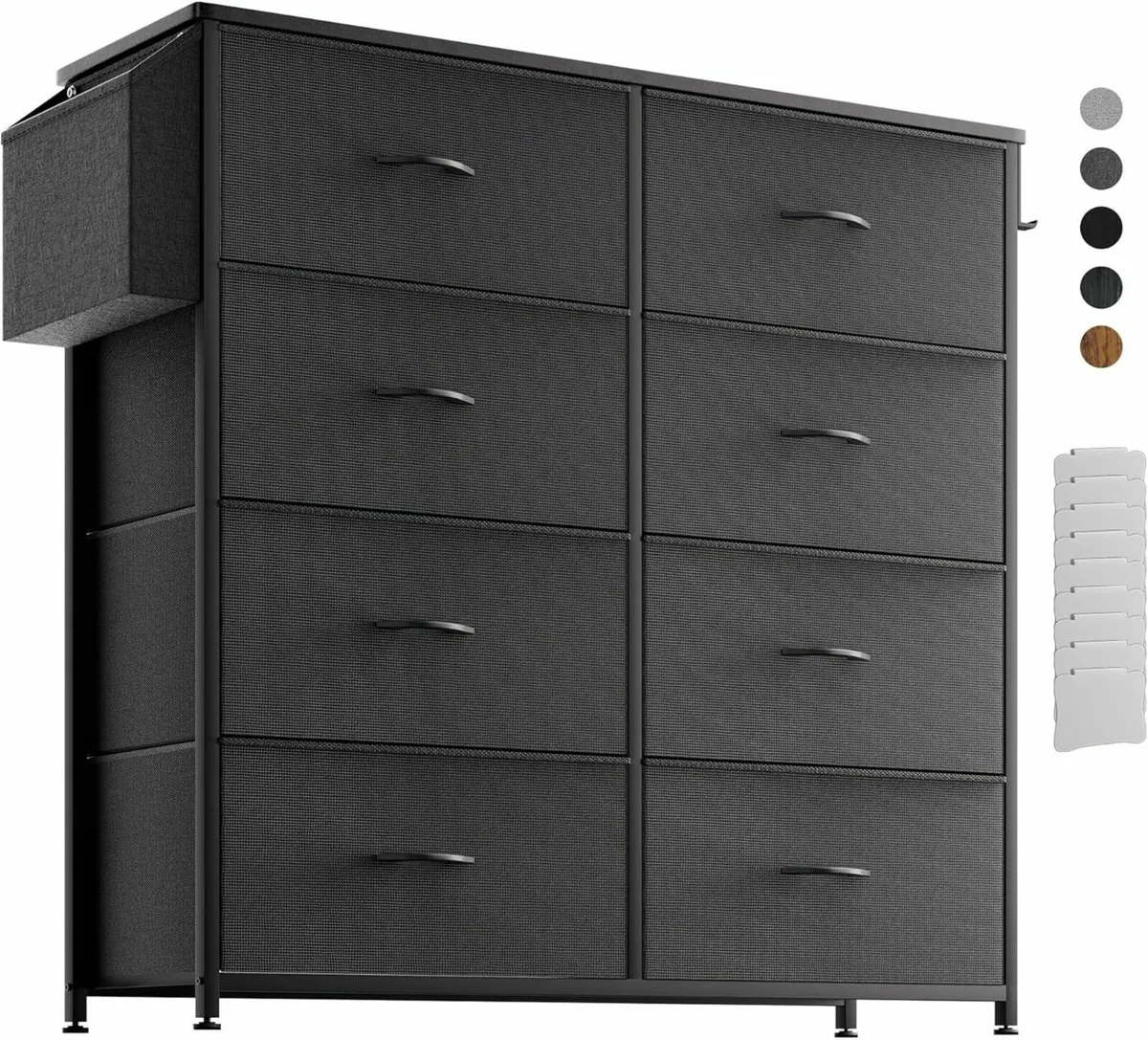 Fabric Chest of Drawers - Canvas Storage Unit - Image 1