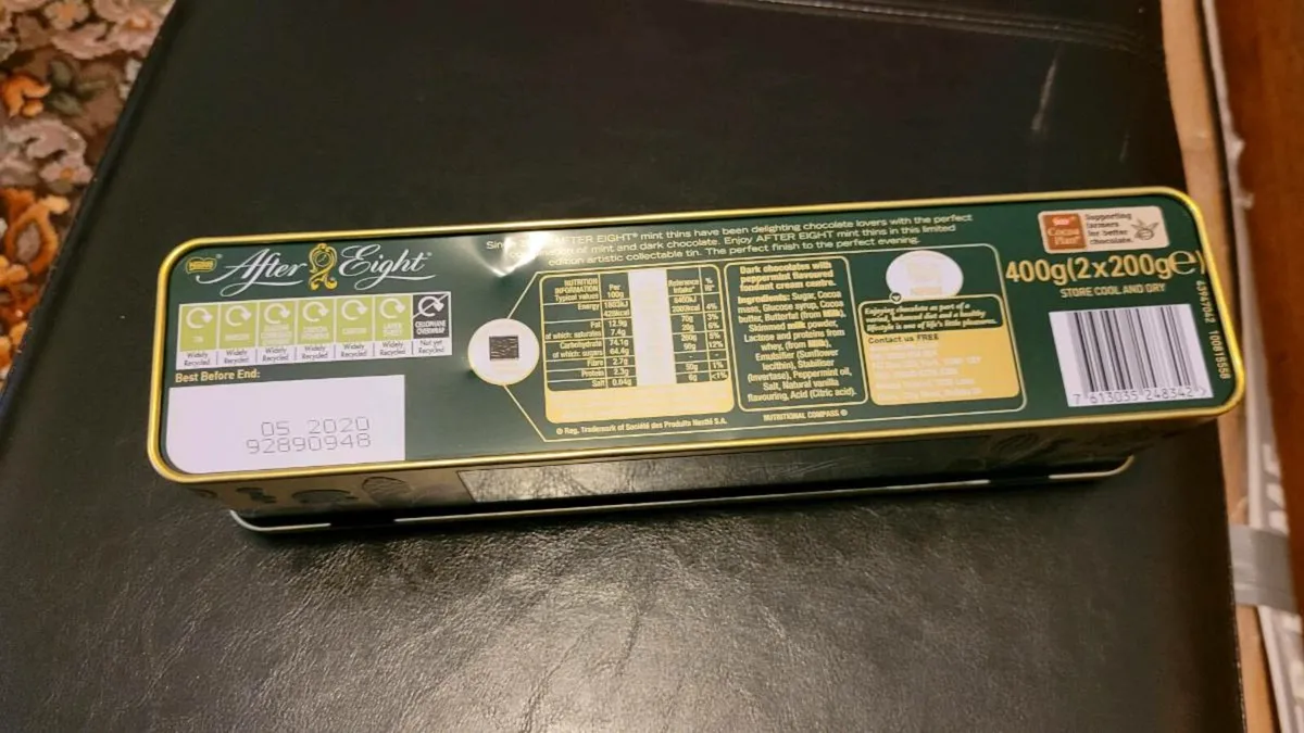 After Eight tin - Image 3