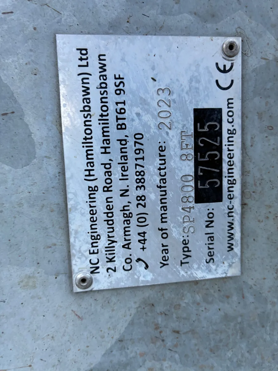 2023 Nc 4800 8ft Slurry mixer - Image 2