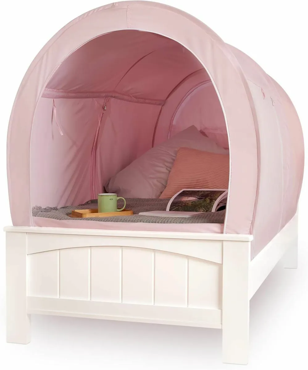 Pod Bed Canopy – Pink (Double Size) Premium - Image 1