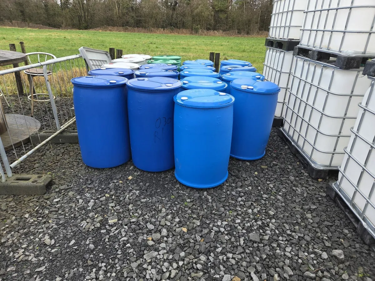Plastic Barrells - Image 1
