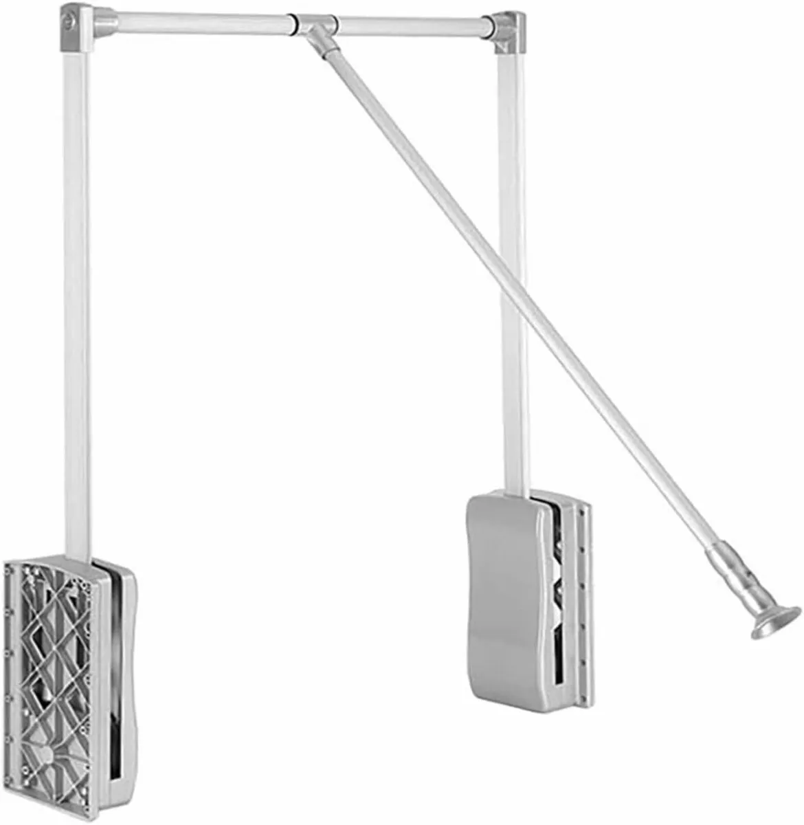 Pull Down Clothes Rail Adjustable 890-1210mm - Image 1