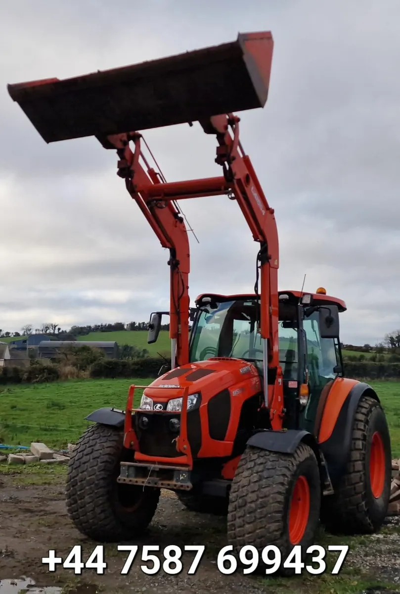 Kubota M5091 100hp Tractor with Loader ex parkland - Image 1