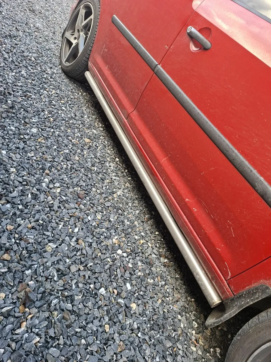 VW Caddy Stainless Steel Side Bar. - Image 3