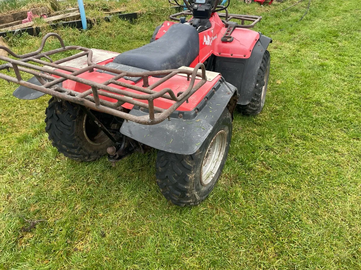 Suzuki King quad duet upper - Image 1
