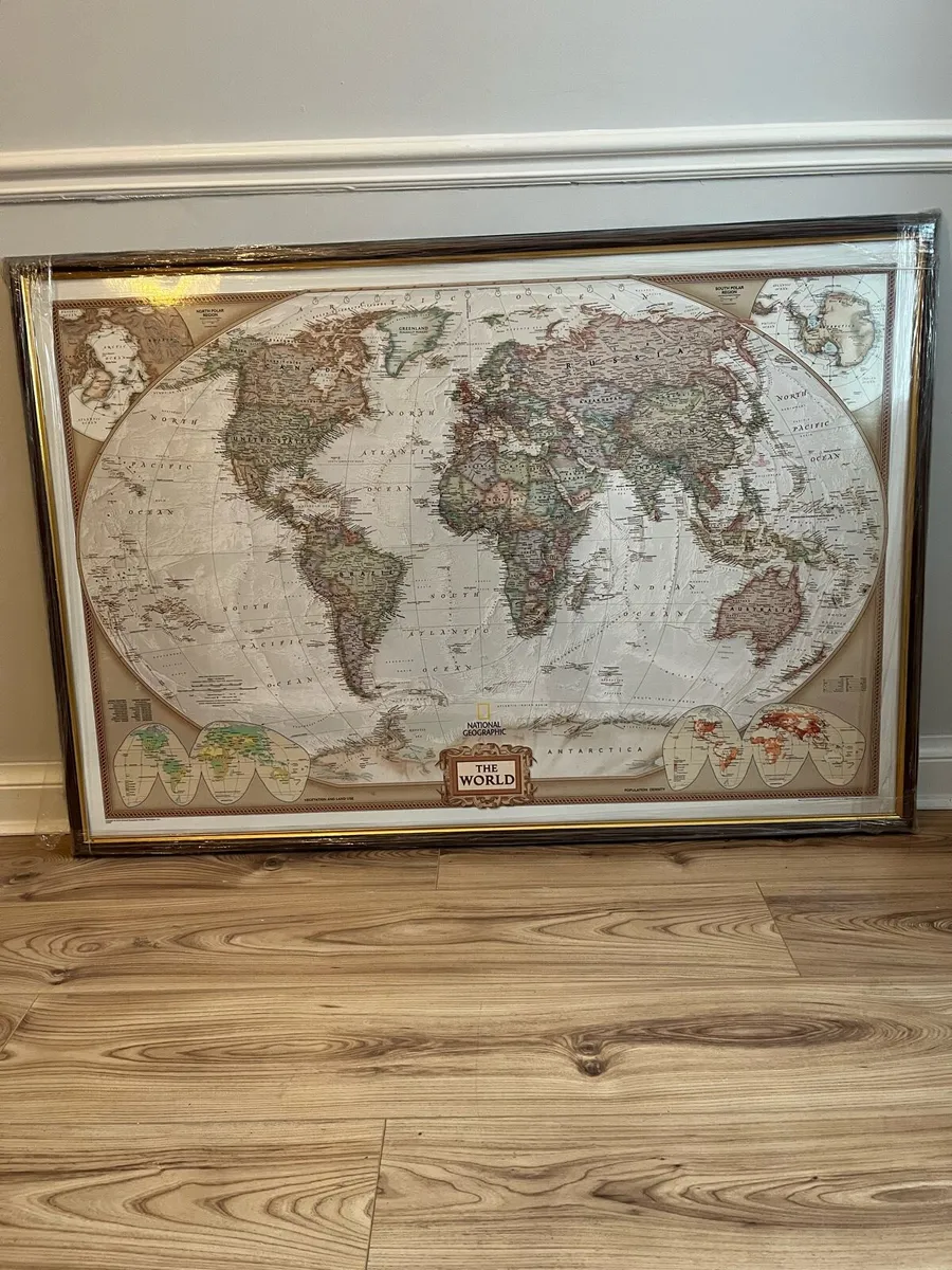 National Geographic Map of the World