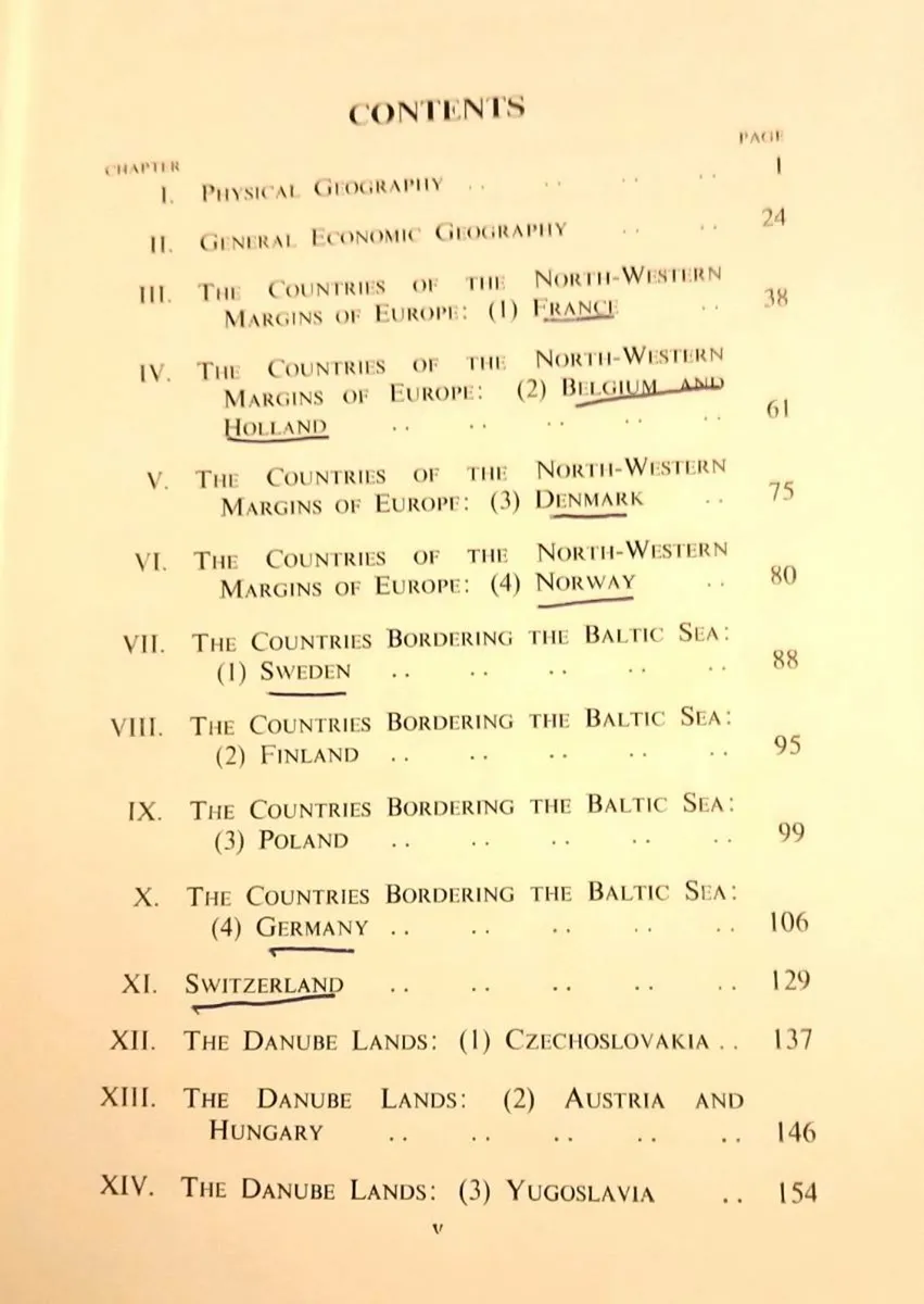 Geography Series Europe S/Continent Vintage Books - Image 2