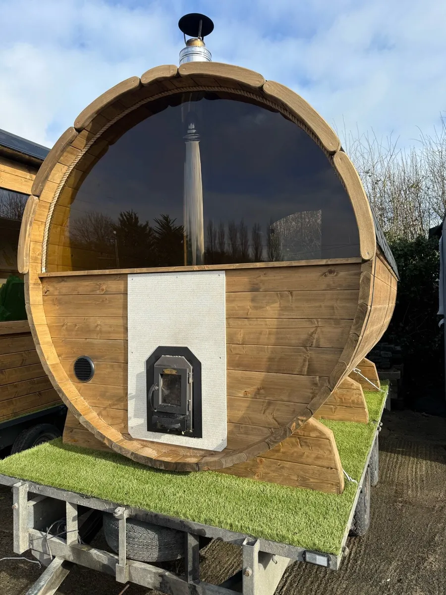 Mobile Barrel Sauna - Image 2